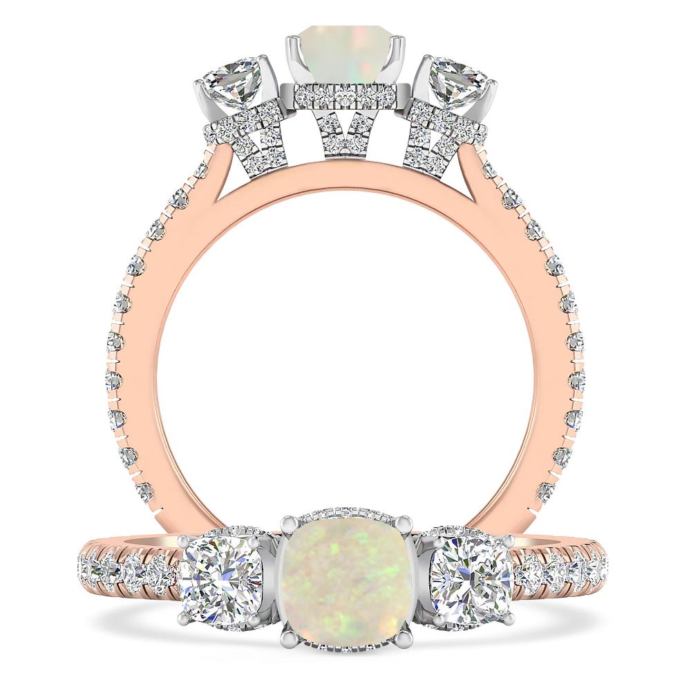 Rose Gold - Opal