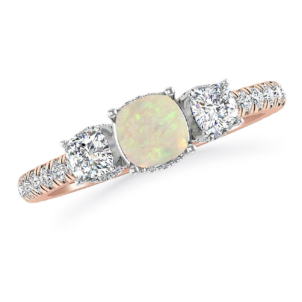 Rose Gold - Opal