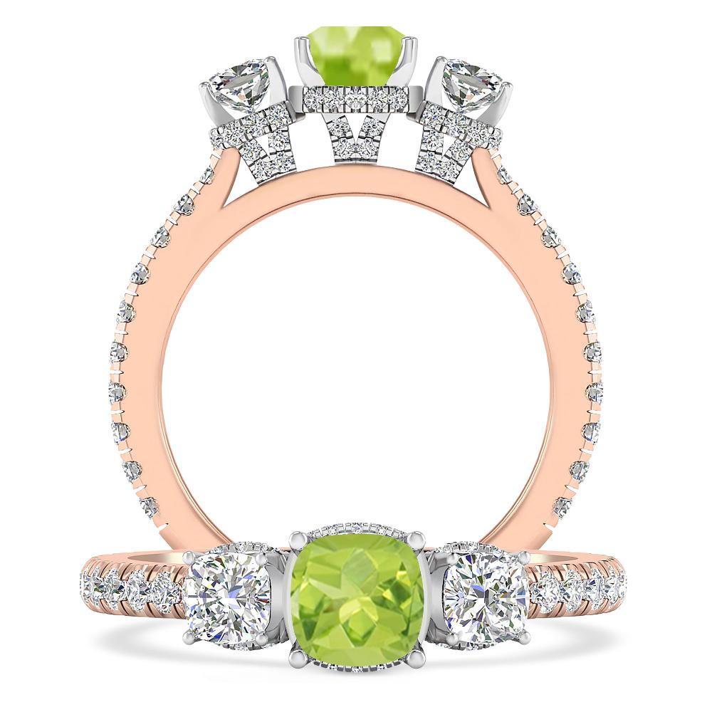 Rose Gold - Peridot