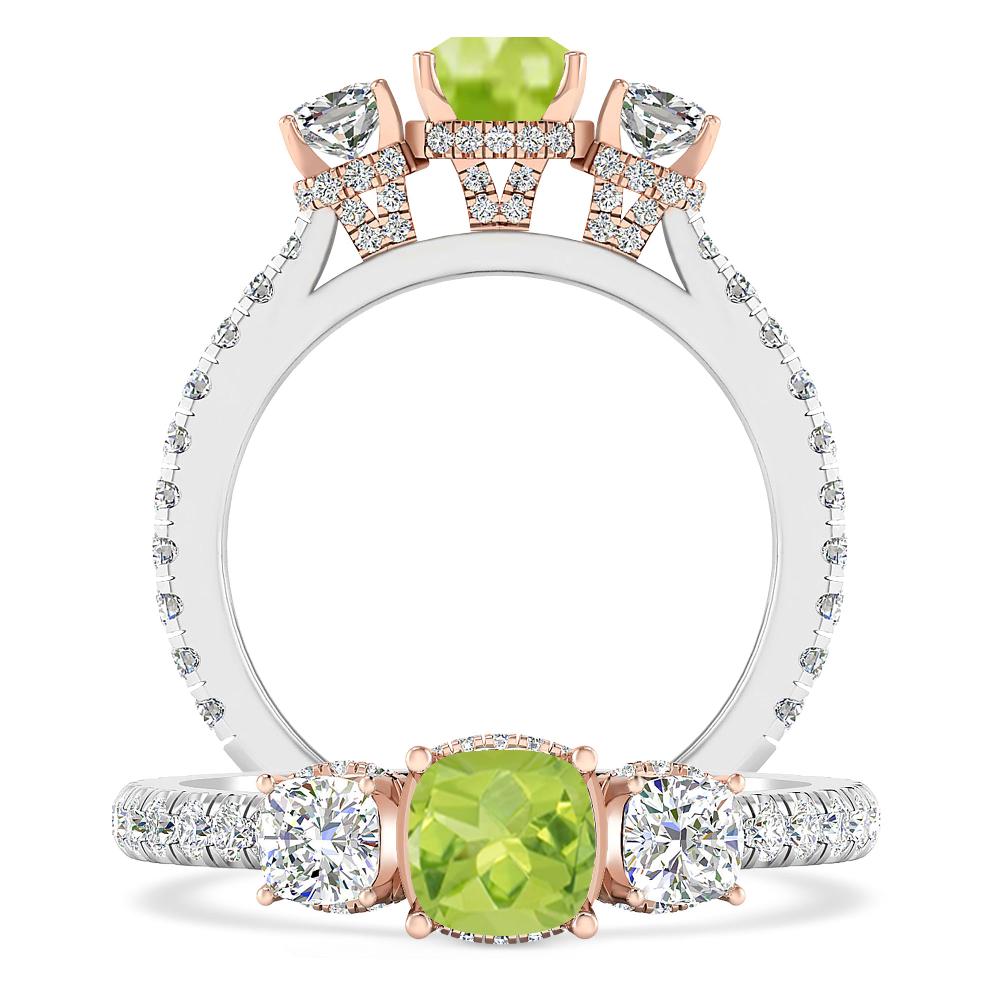 White Gold - Peridot
