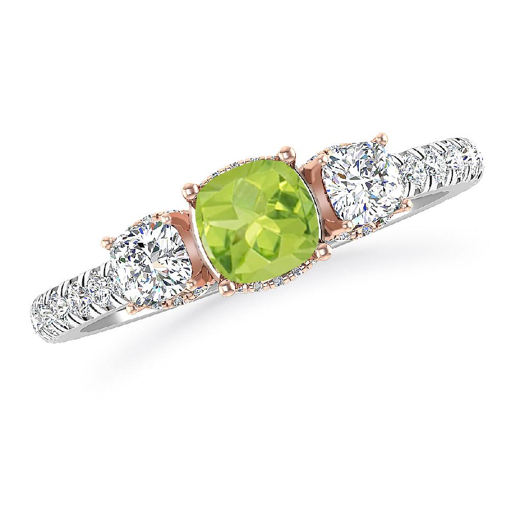 White Gold - Peridot