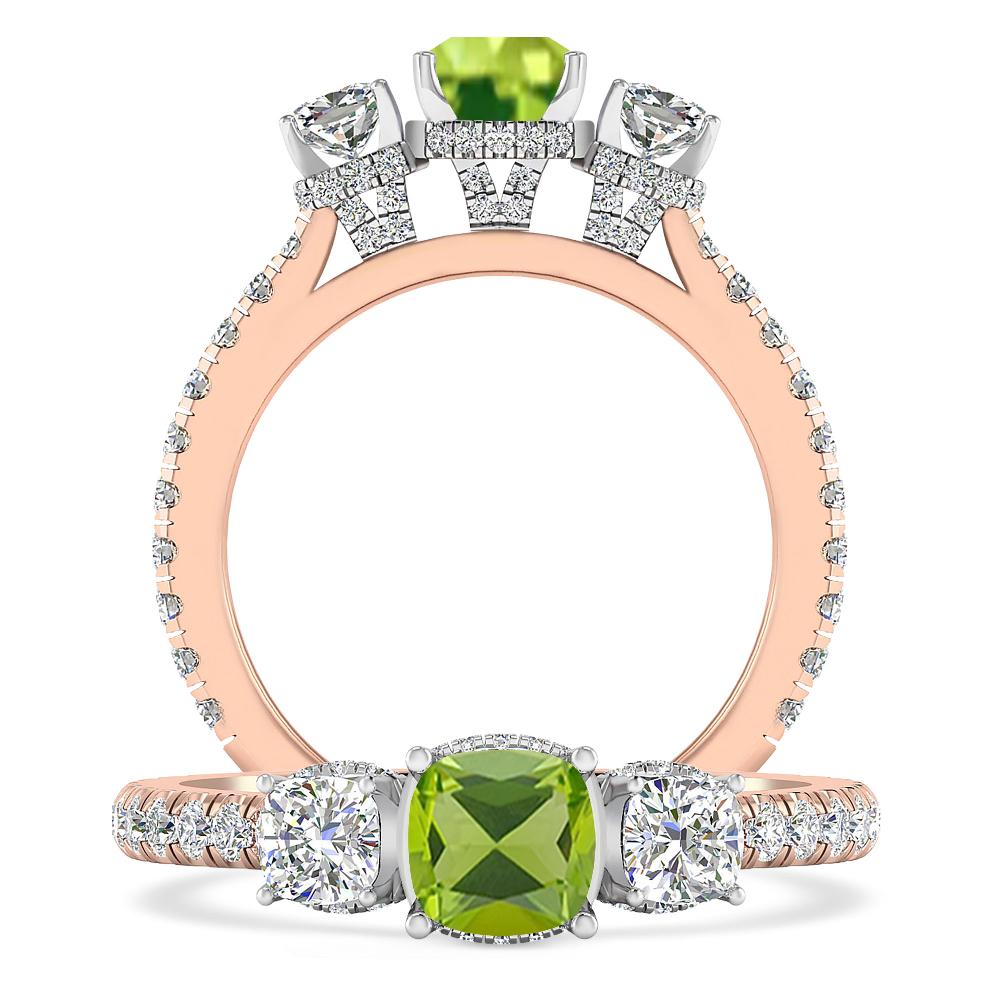 Rose Gold - Peridot