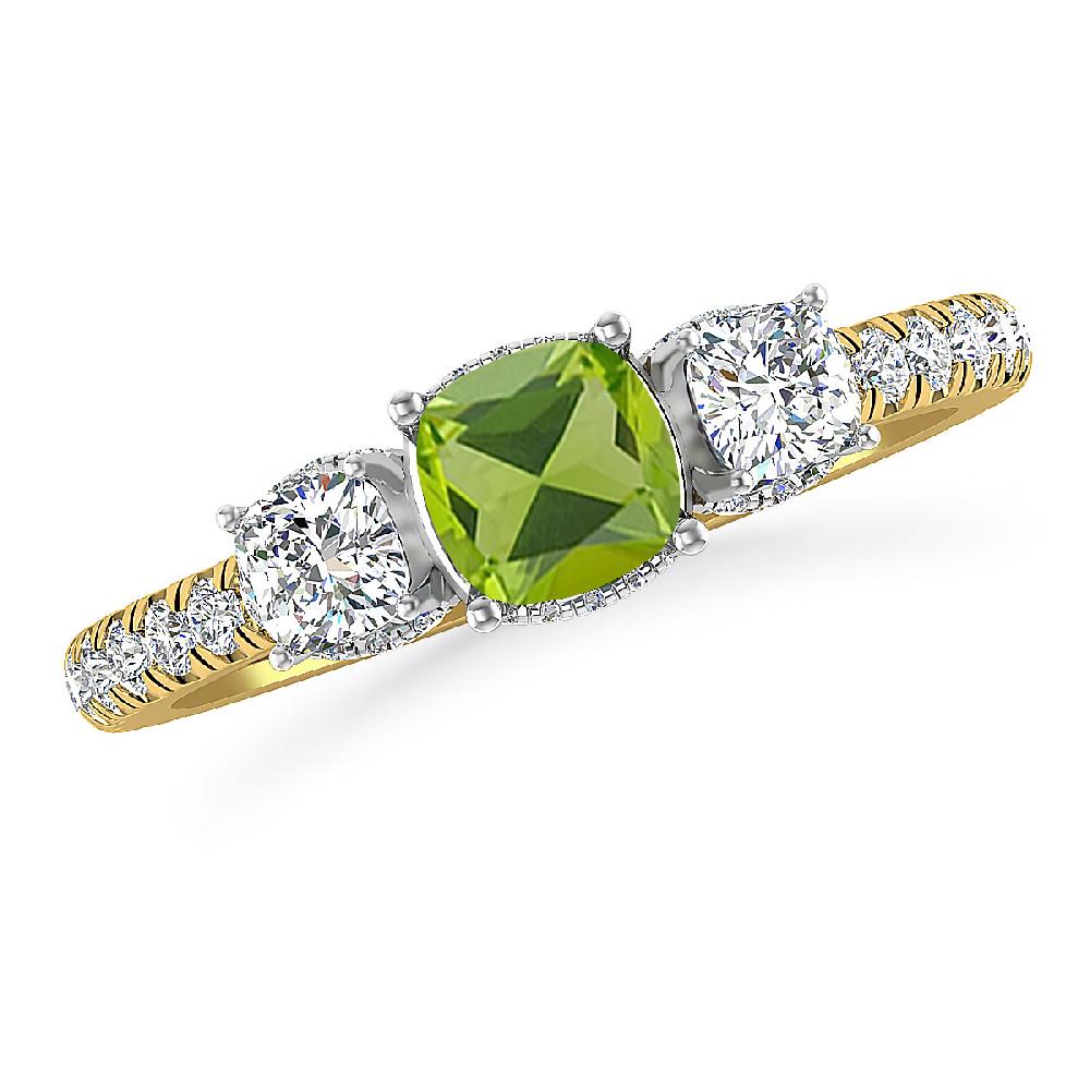 Yellow Gold - Peridot