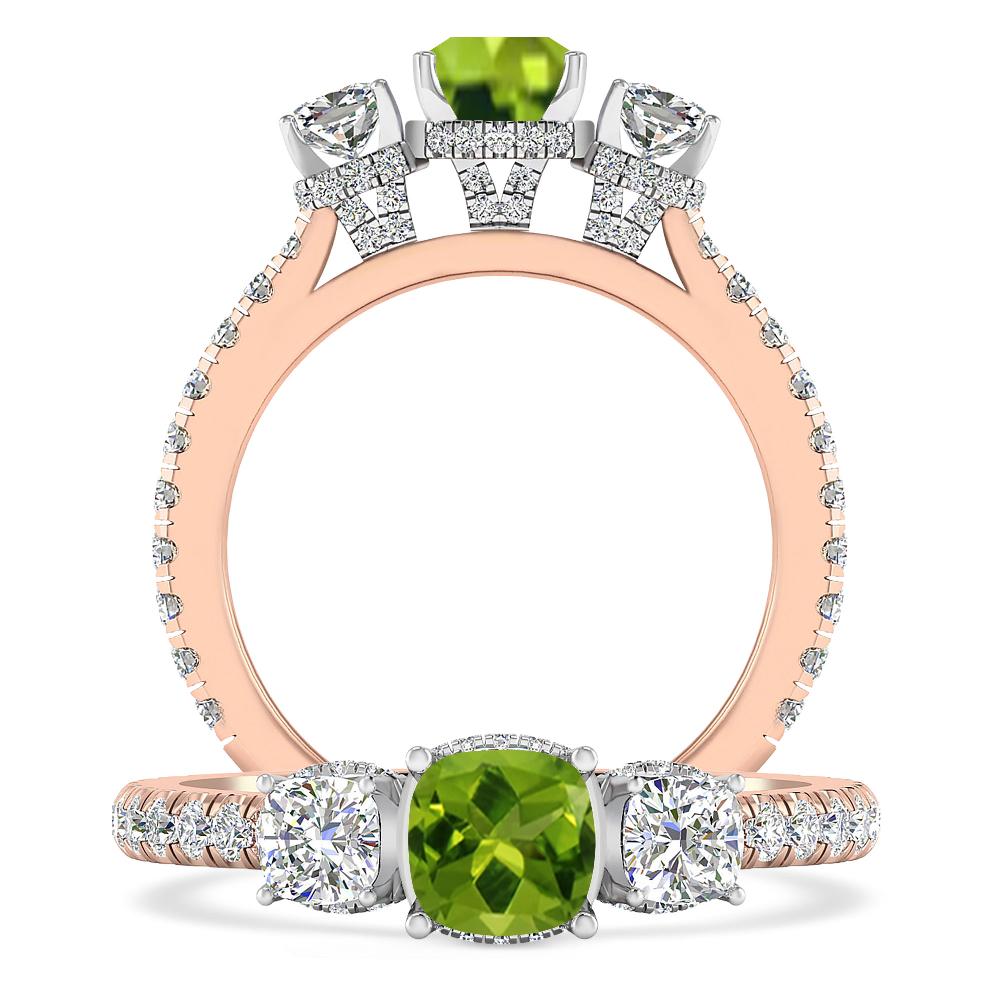 Rose Gold - Peridot