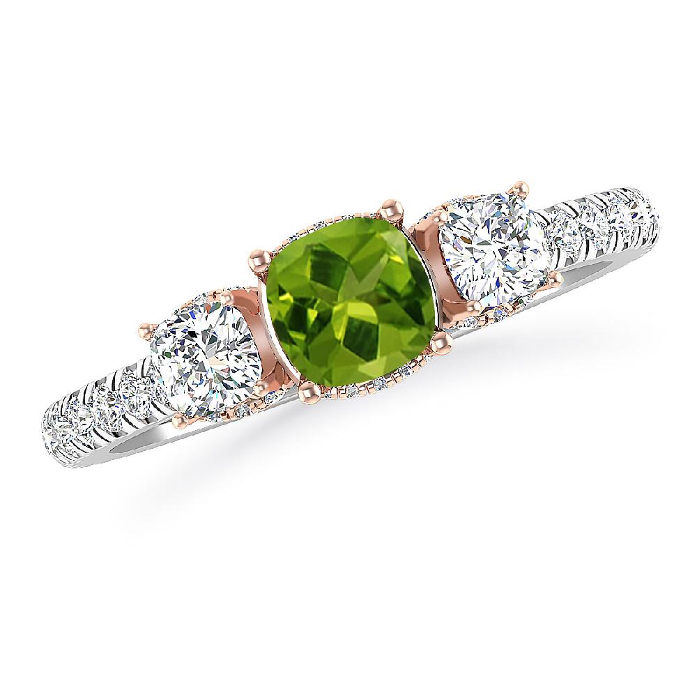 White Gold - Peridot