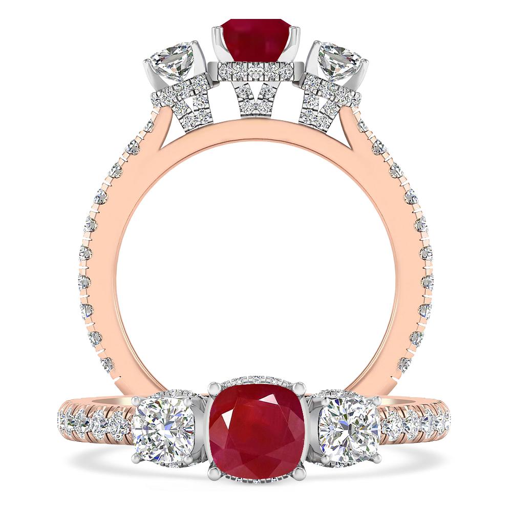 Rose Gold - Ruby
