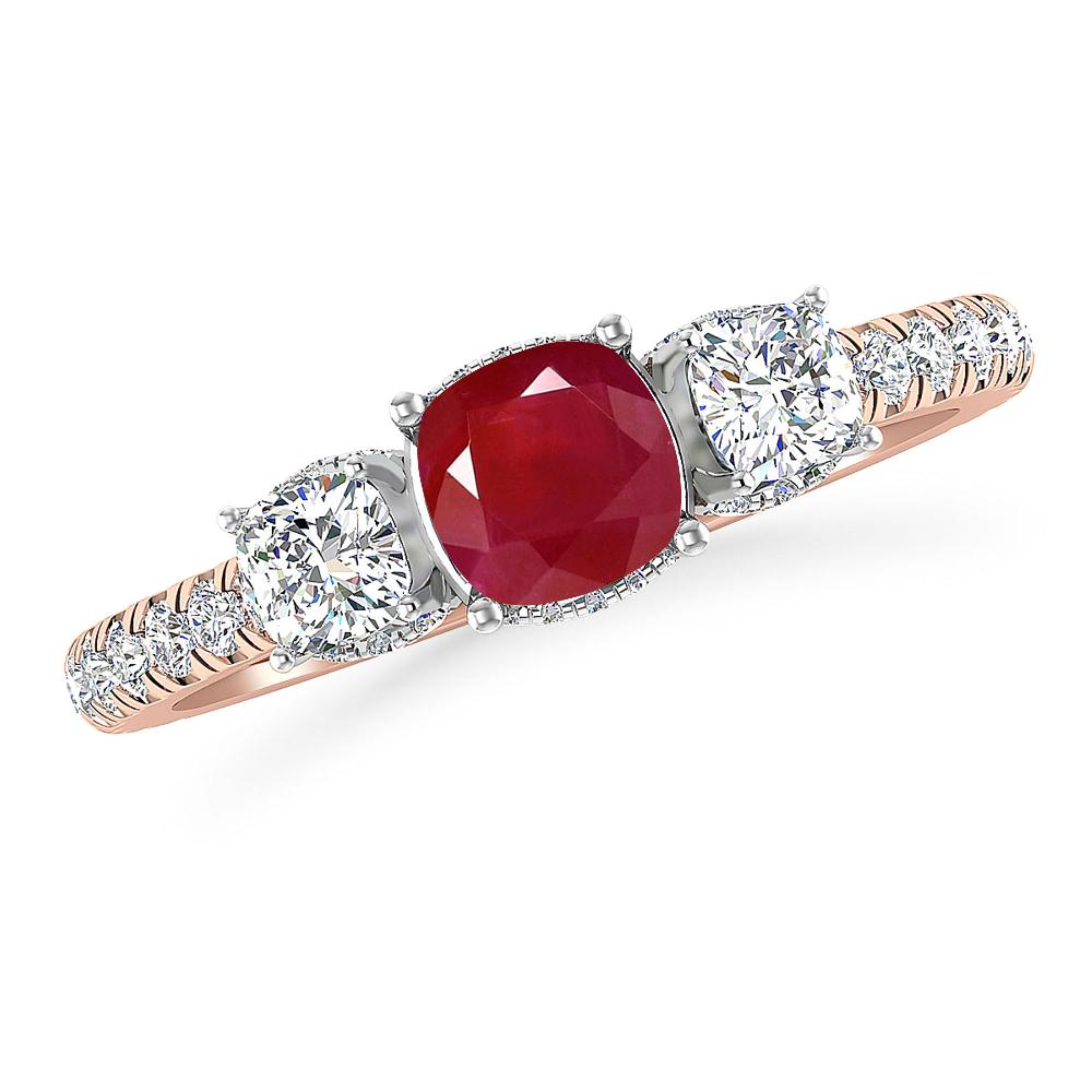 Rose Gold - Ruby