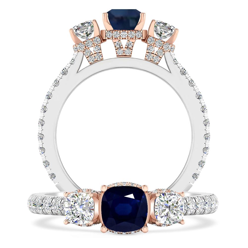 White Gold - Sapphire