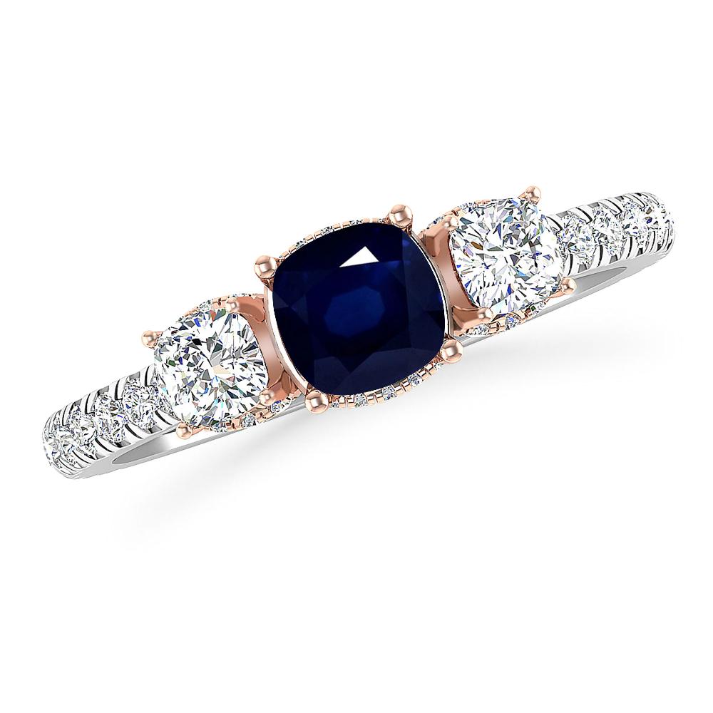 White Gold - Sapphire