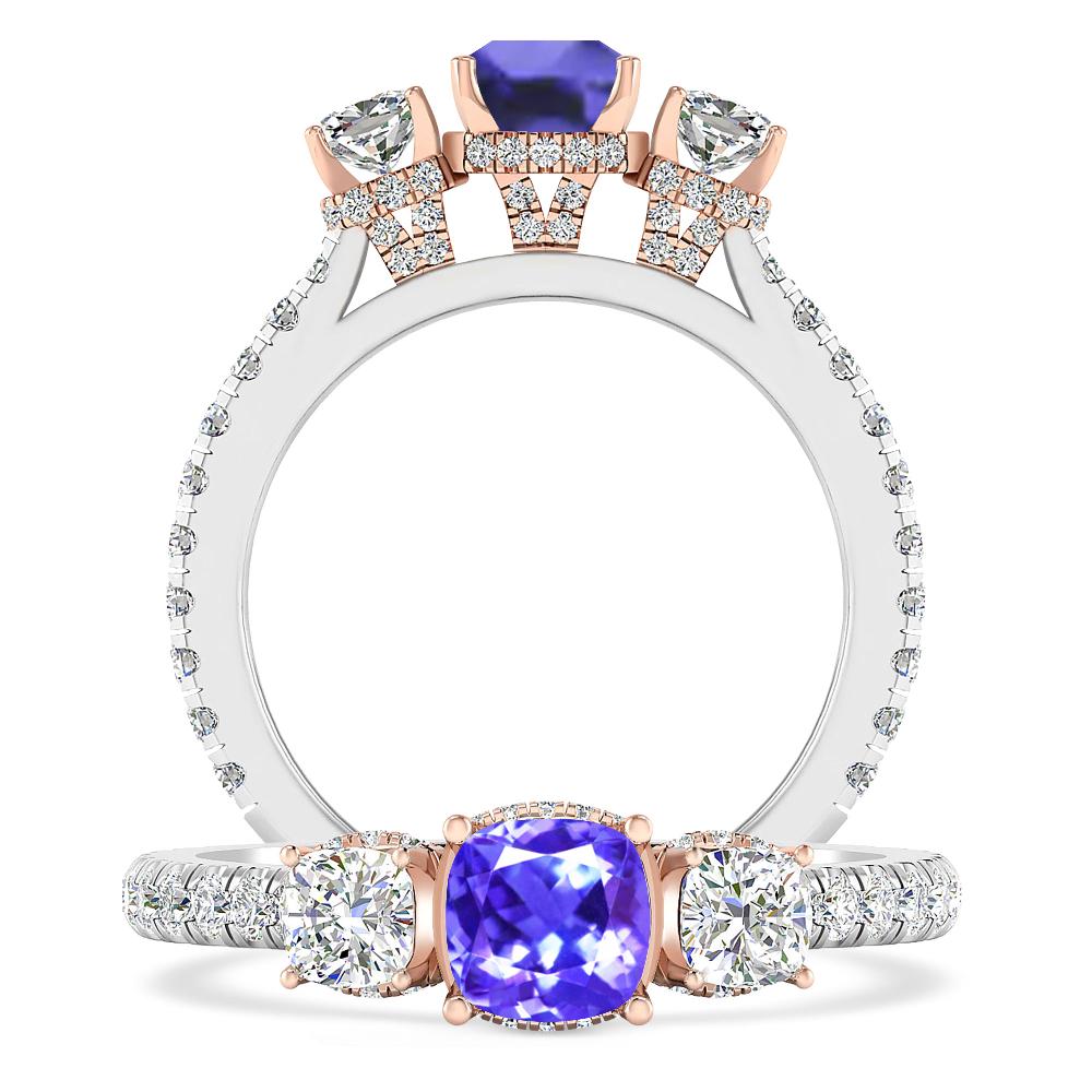 White Gold - Tanzanite