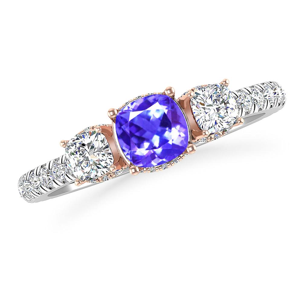 White Gold - Tanzanite
