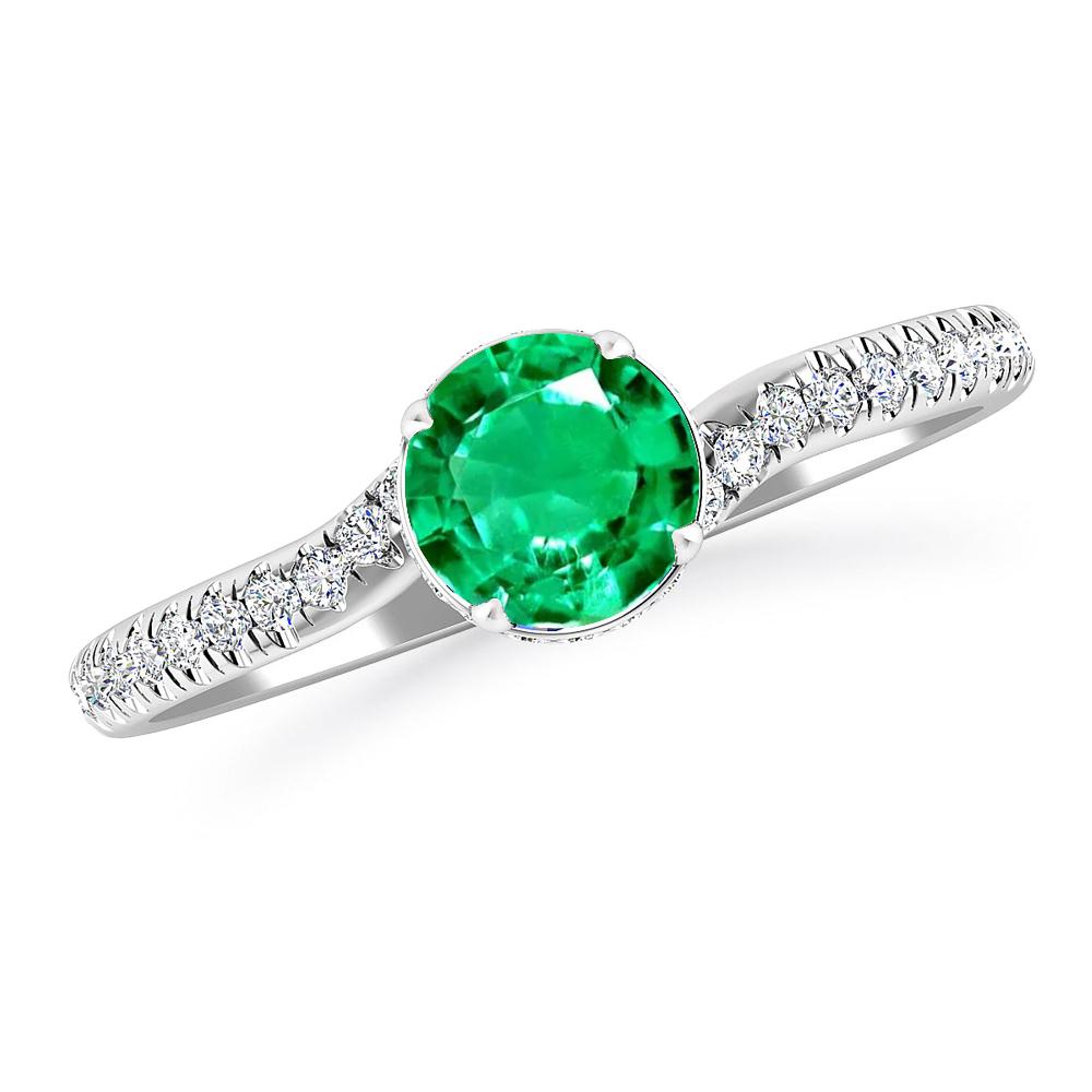 White Gold - Emerald