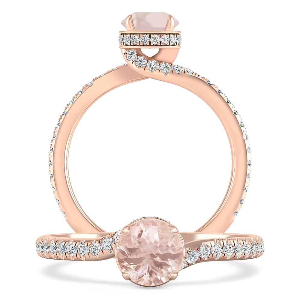 Rose Gold - Morganite