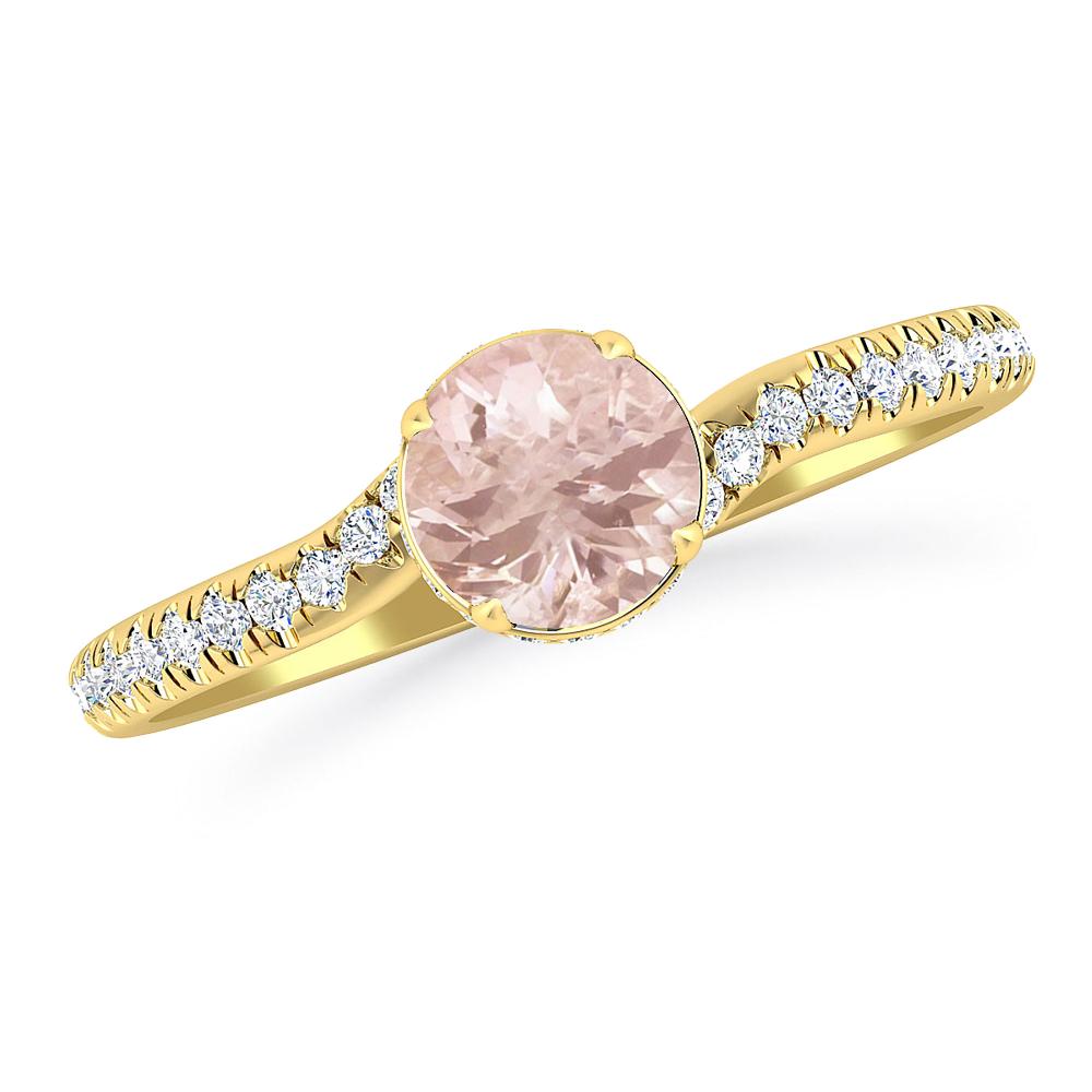 Yellow Gold - Morganite