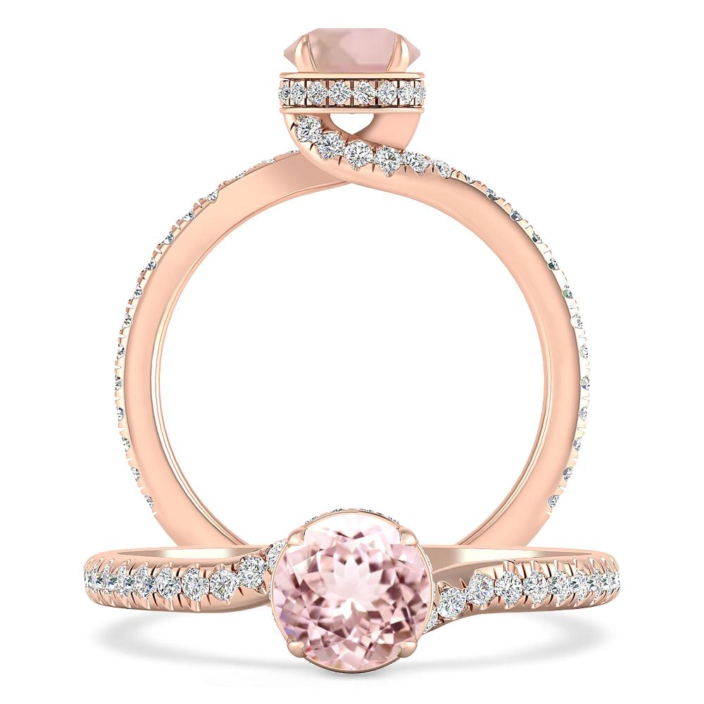 Rose Gold - Morganite