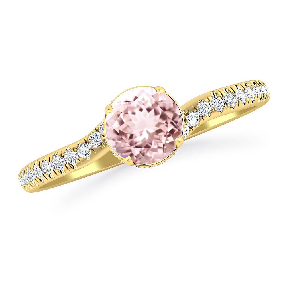 Yellow Gold - Morganite