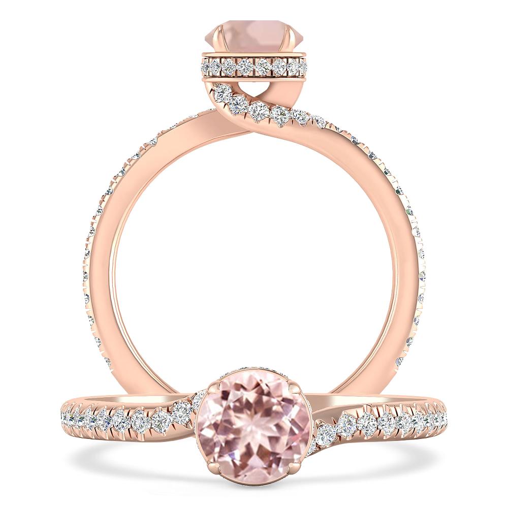 Rose Gold - Morganite