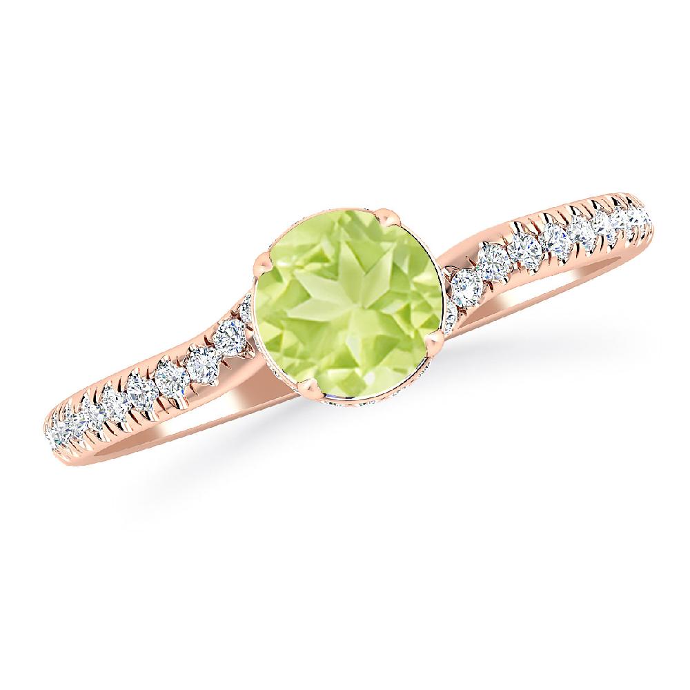 Rose Gold - Peridot