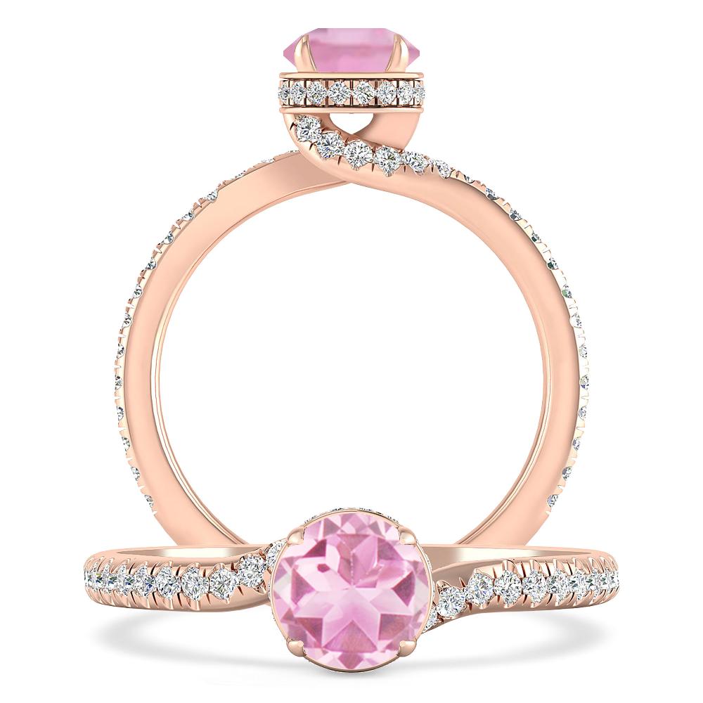 Rose Gold - Pink Tourmaline