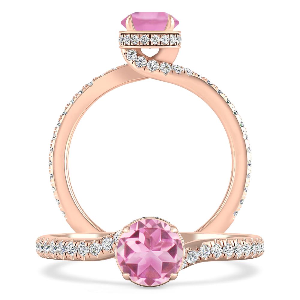 Rose Gold - Pink Tourmaline