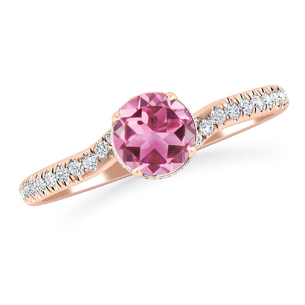 Rose Gold - Pink Tourmaline