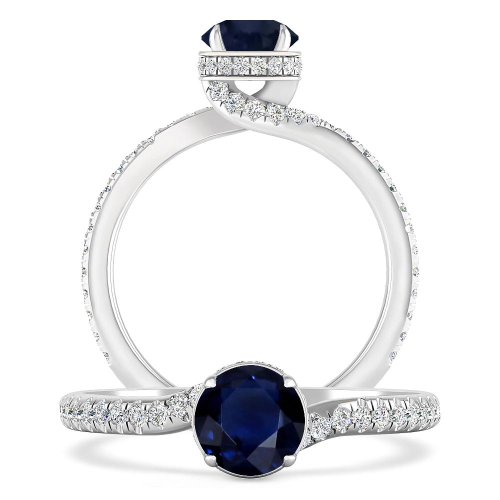 White Gold - Sapphire