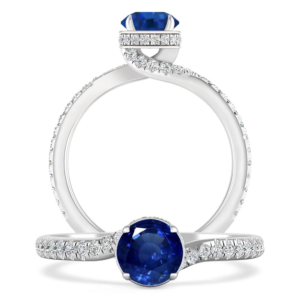 White Gold - Sapphire