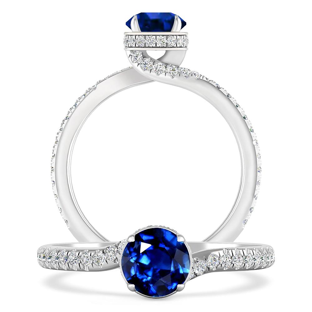 White Gold - Sapphire