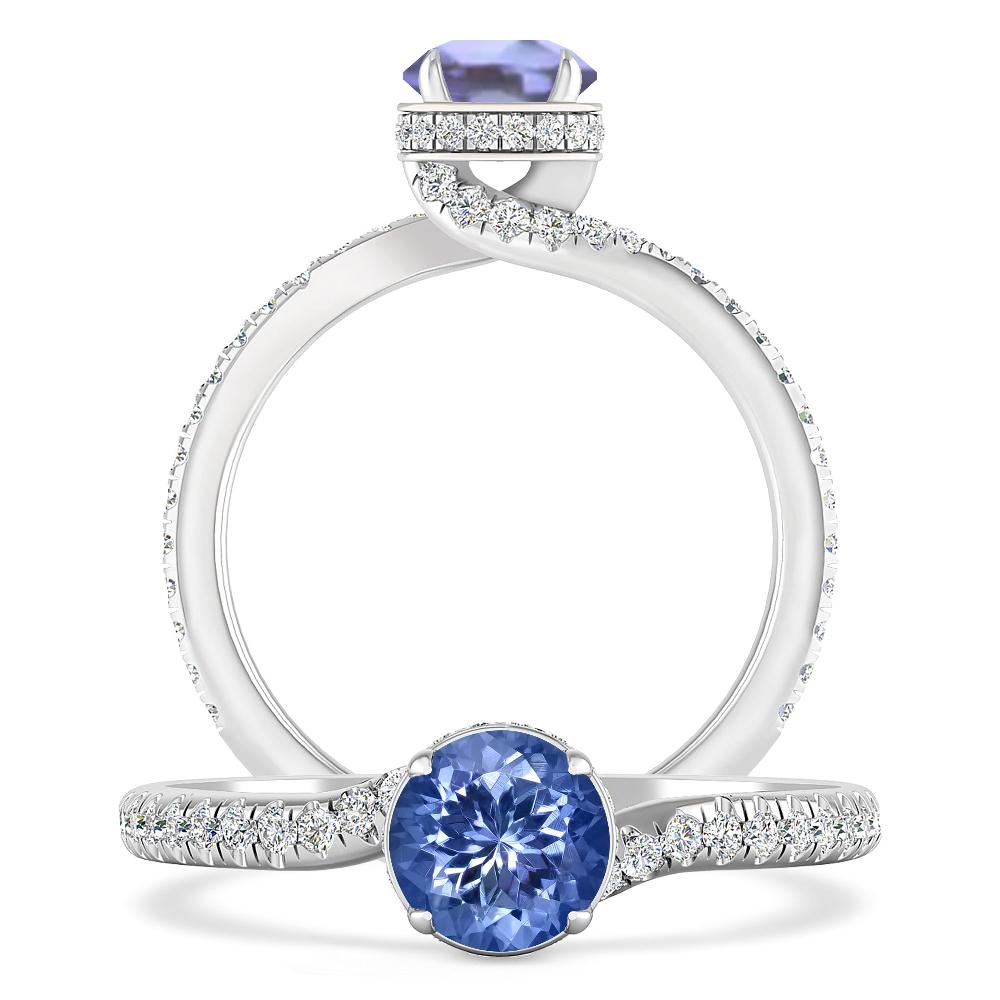 White Gold - Tanzanite