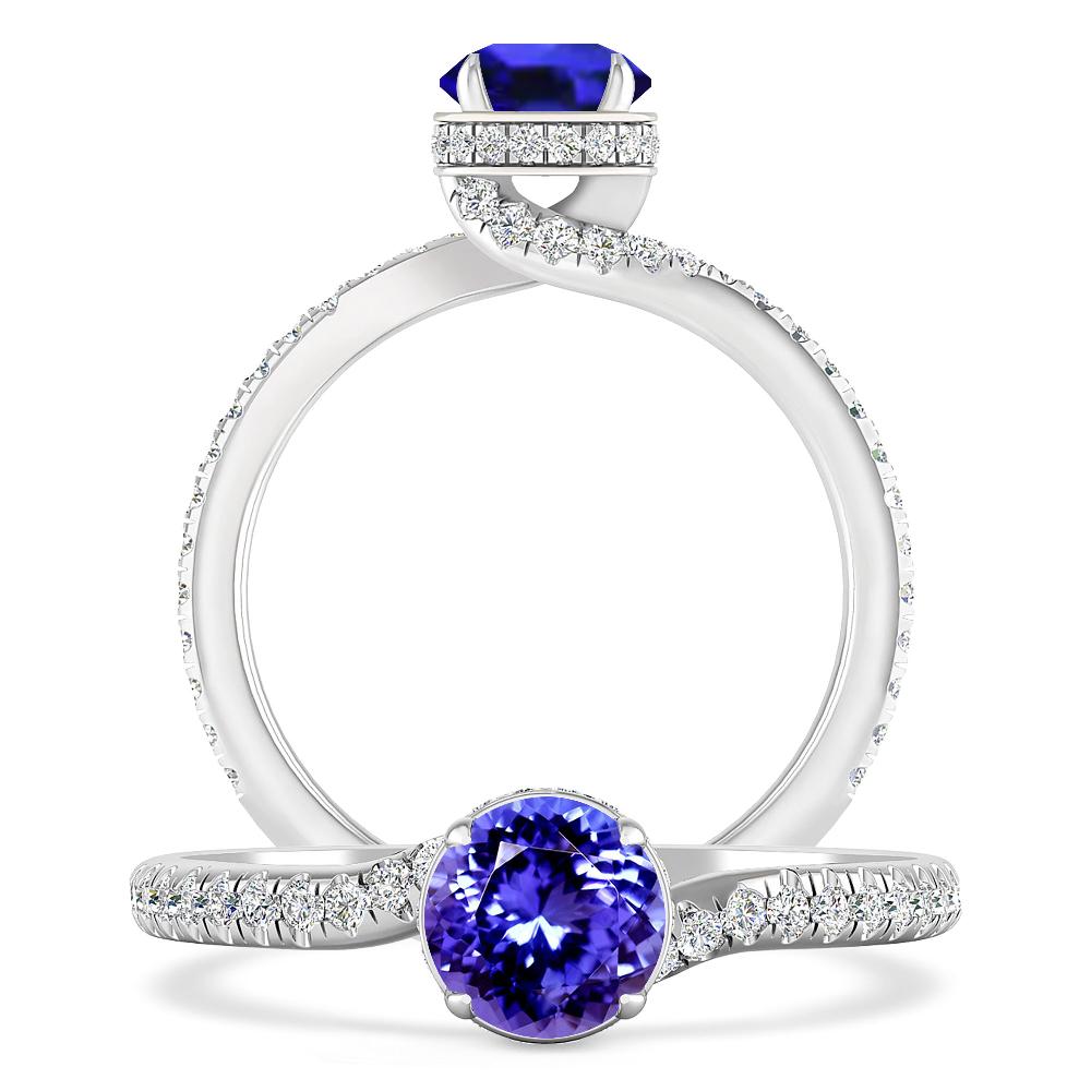 White Gold - Tanzanite