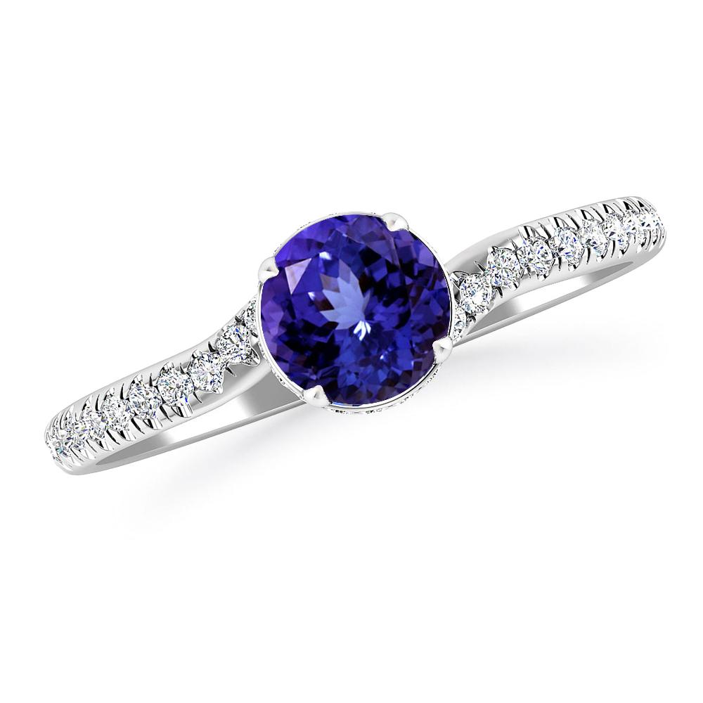 White Gold - Tanzanite