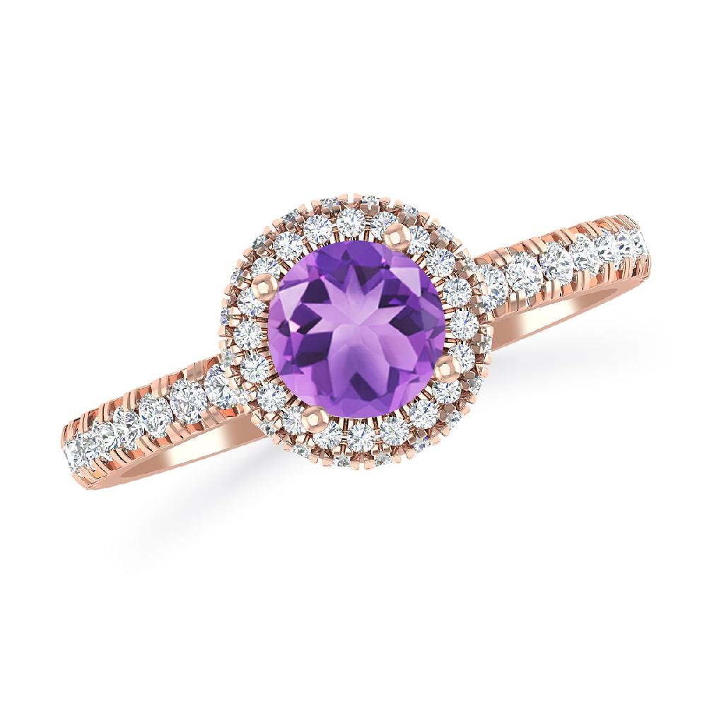 Rose Gold - Amethyst