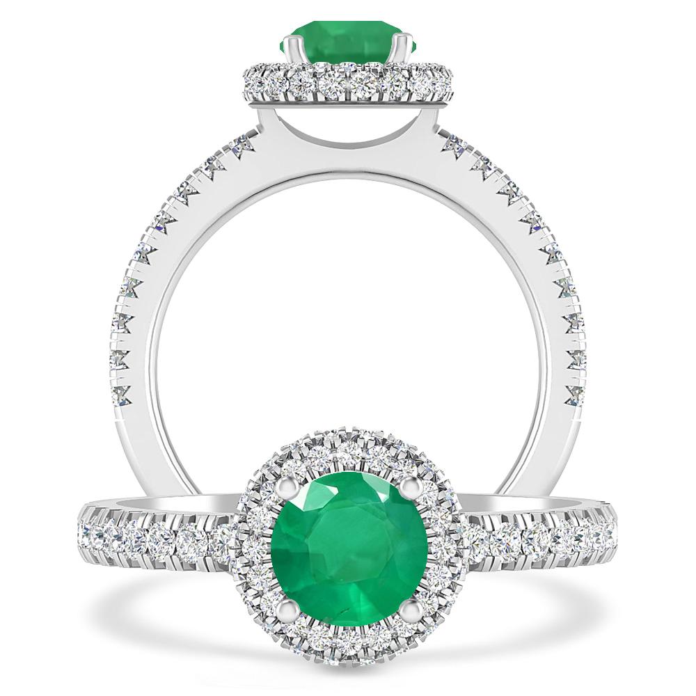 White Gold - Emerald