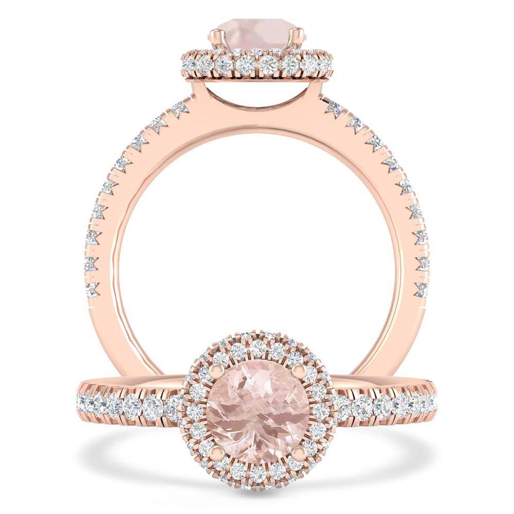 Rose Gold - Morganite