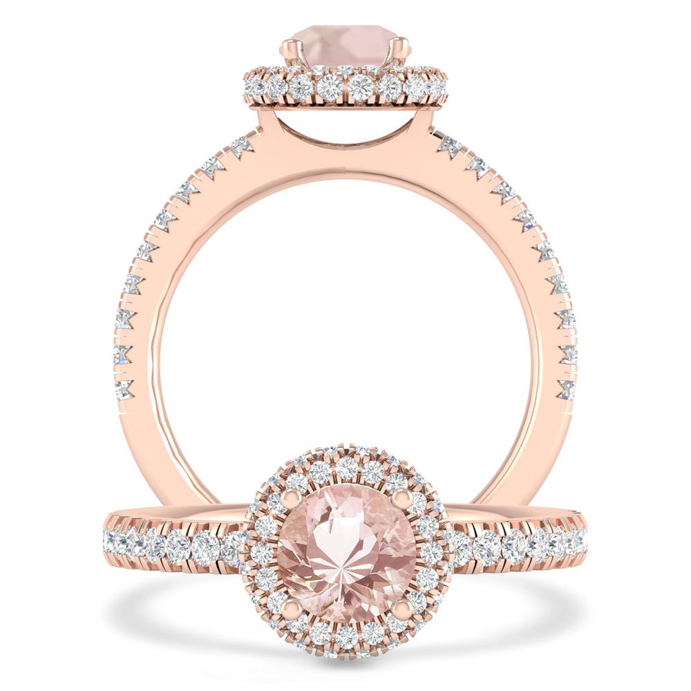 Rose Gold - Morganite