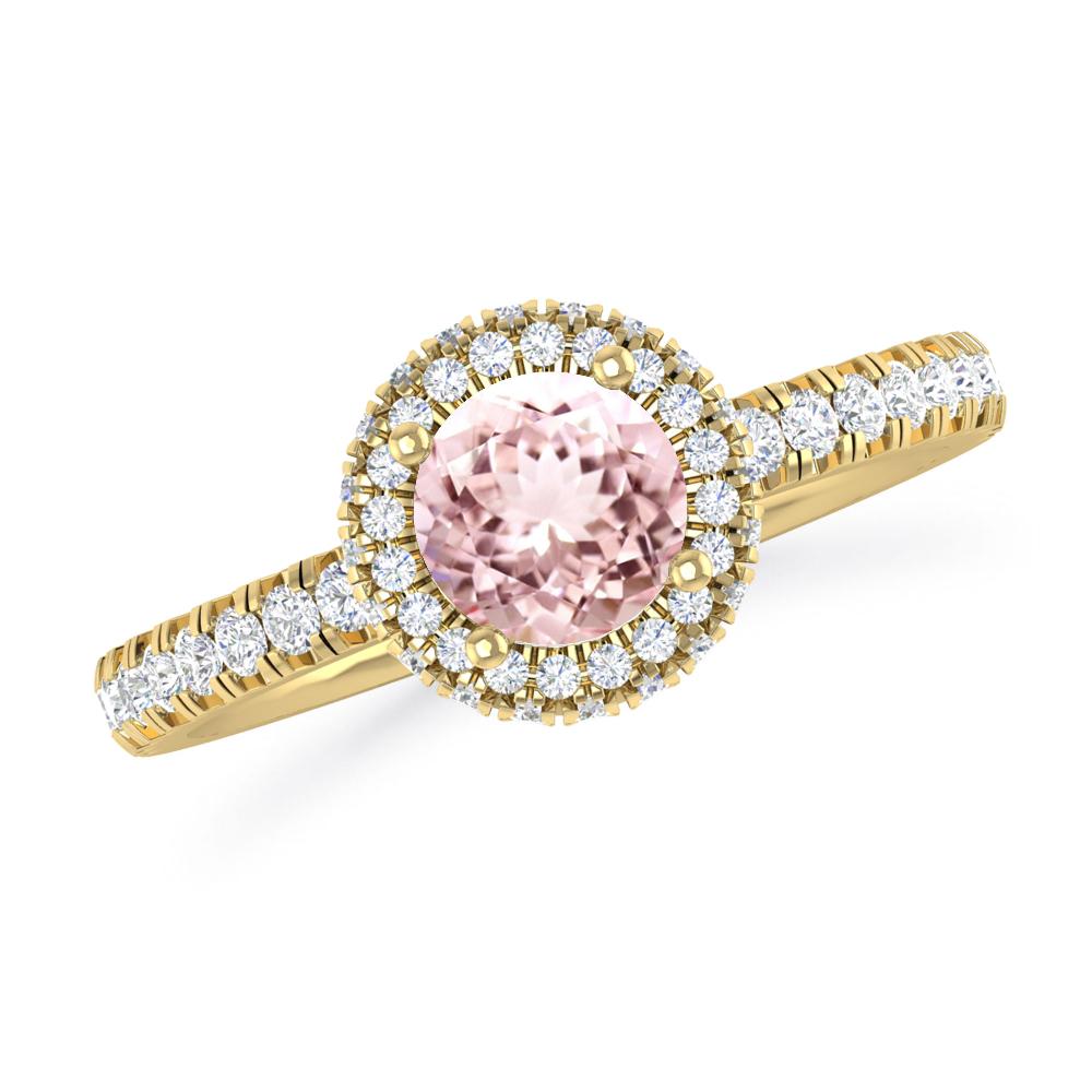 Yellow Gold - Morganite