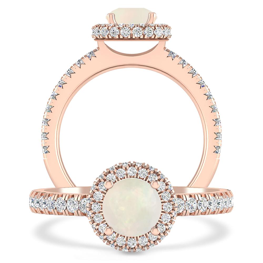 Rose Gold - Opal