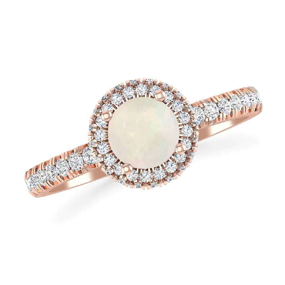 Rose Gold - Opal