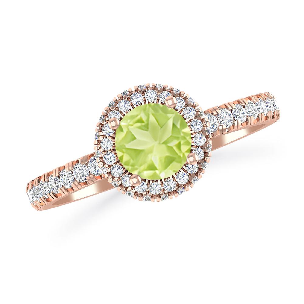 Rose Gold - Peridot