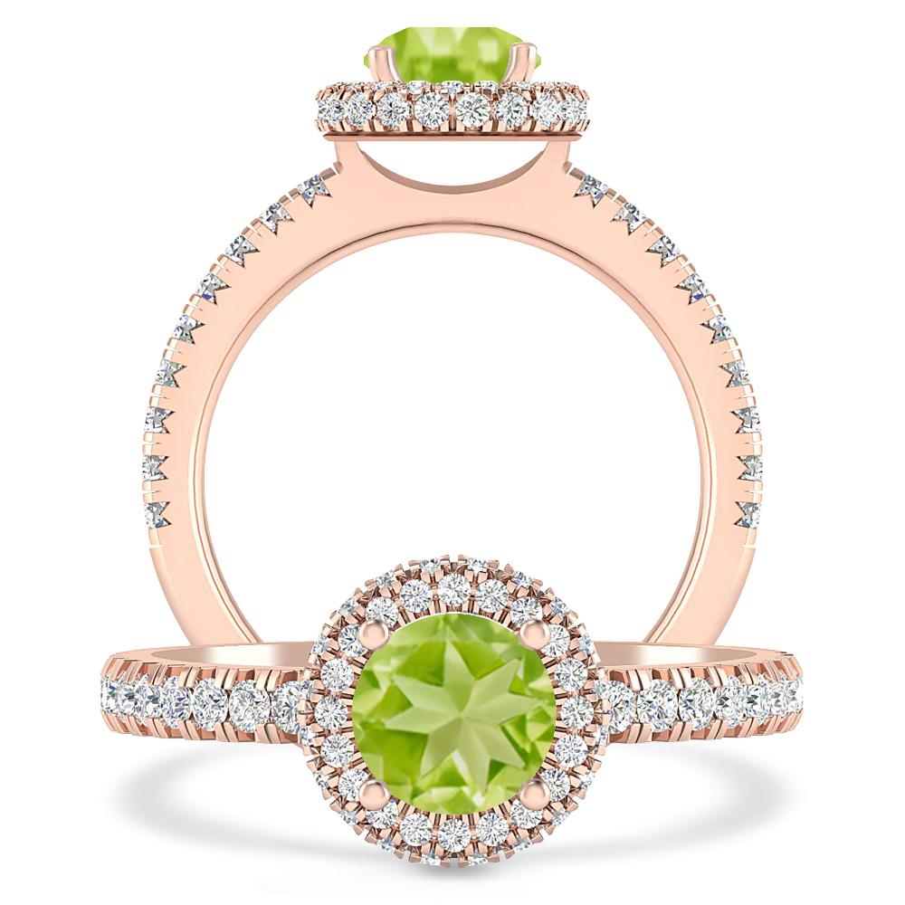 Rose Gold - Peridot