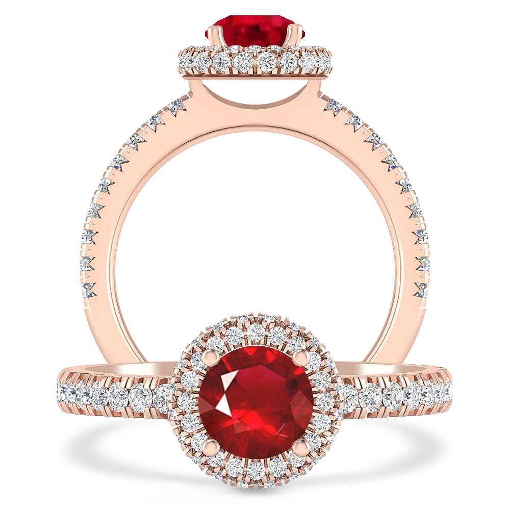 Rose Gold - Ruby