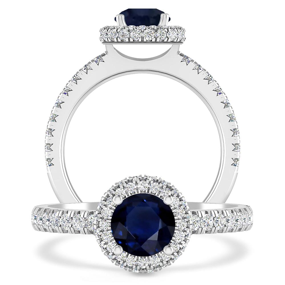 White Gold - Sapphire