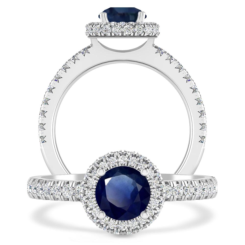 White Gold - Sapphire