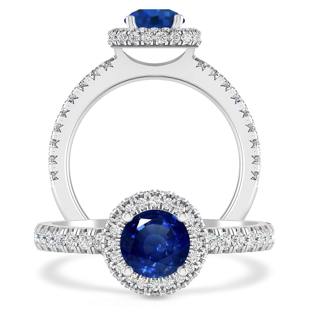 White Gold - Sapphire