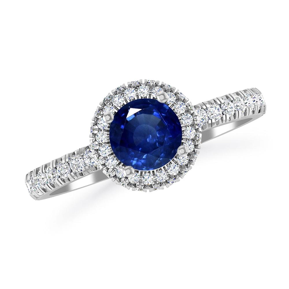White Gold - Sapphire