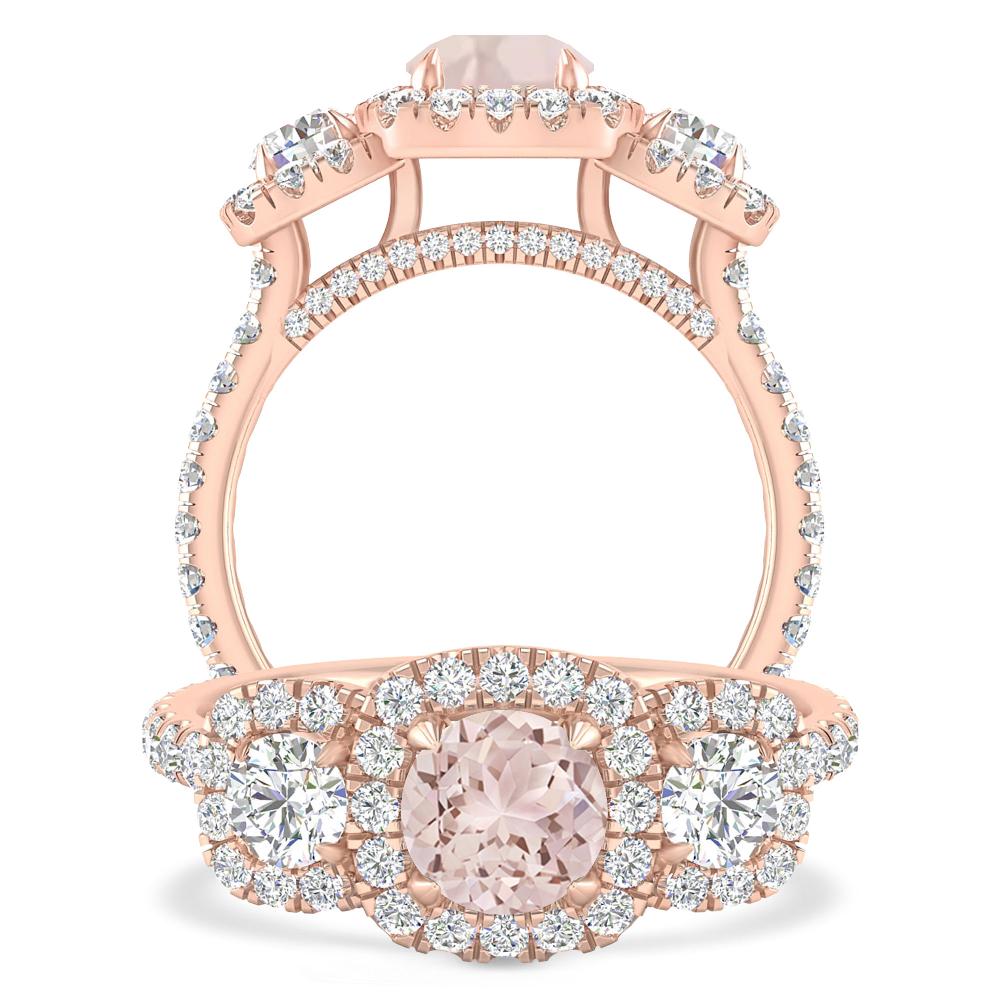 Rose Gold - Morganite
