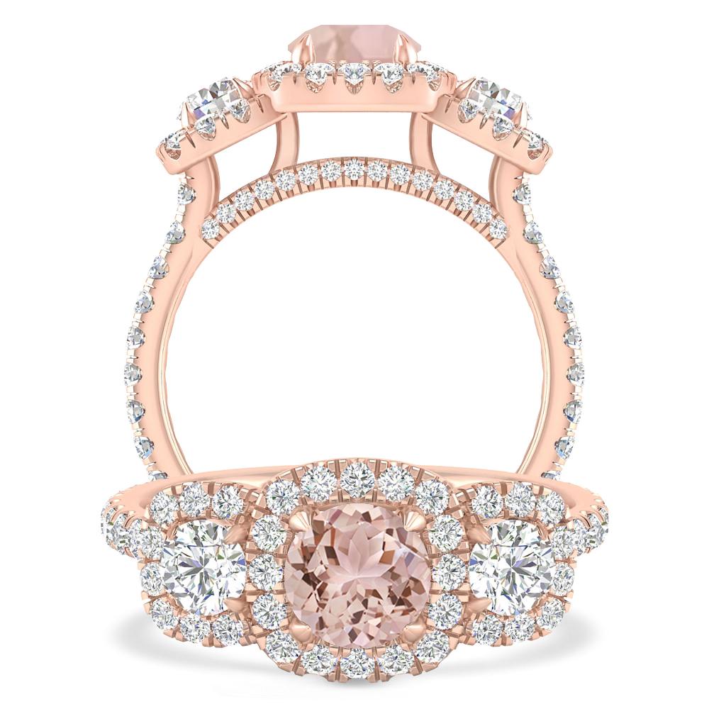 Rose Gold - Morganite