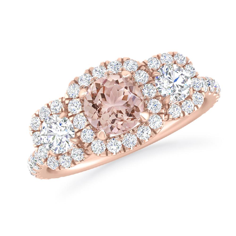 Rose Gold - Morganite