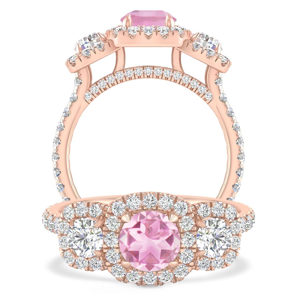 Rose Gold - Pink Tourmaline