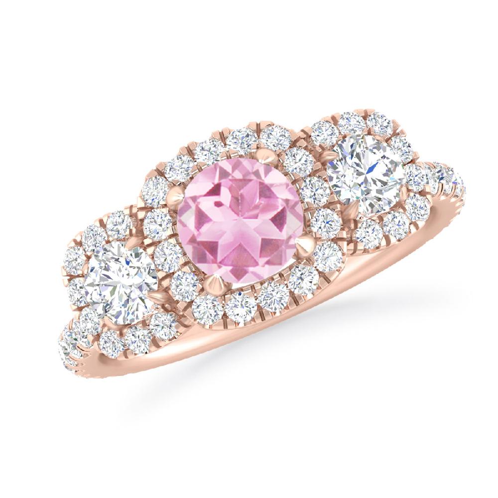 Rose Gold - Pink Tourmaline